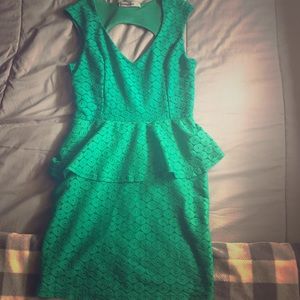 Green dress